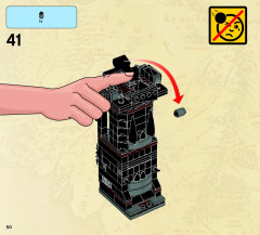 LEGO 79007 instructions page 50 – build guide