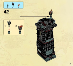LEGO 79007 instructions page 51 – build guide