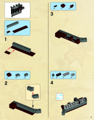 LEGO 79007 instructions page 9 – build guide