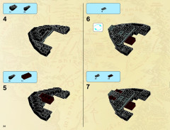 LEGO 79008 instructions page 34 – build guide