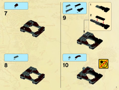 LEGO 79008 instructions page 7 – build guide