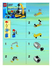 LEGO 7901 instructions page 1 – build guide