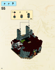 LEGO 79010 instructions page 54 – build guide