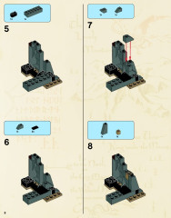 LEGO 79010 instructions page 8 – build guide
