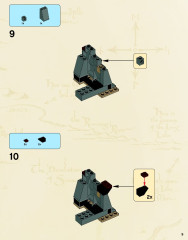 LEGO 79010 instructions page 9 – build guide