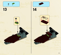 LEGO 79010 instructions page 11 – build guide