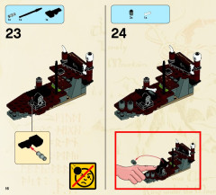 LEGO 79010 instructions page 16 – build guide
