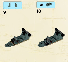 LEGO 79010 instructions page 9 – build guide