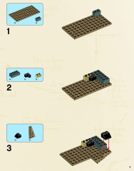 LEGO 79010 instructions page 3 – build guide