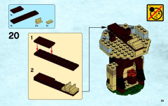 LEGO 79012 instructions page 19 – build guide