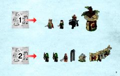 LEGO 79012 instructions page 3 – build guide