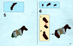 LEGO 79012 instructions page 43 – build guide