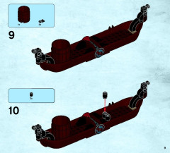 LEGO 79013 instructions page 9 – build guide