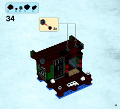 LEGO 79013 instructions page 35 – build guide