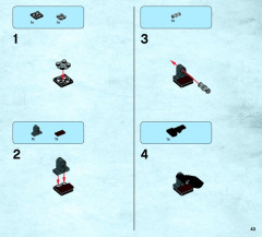 LEGO 79013 instructions page 43 – build guide