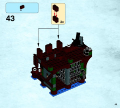 LEGO 79013 instructions page 45 – build guide