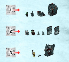 LEGO 79014 instructions page 3 – build guide