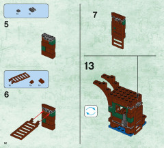 LEGO 79016 instructions page 12 – build guide