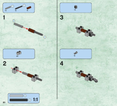 LEGO 79016 instructions page 20 – build guide