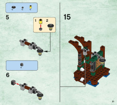 LEGO 79016 instructions page 21 – build guide