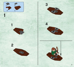 LEGO 79016 instructions page 5 – build guide