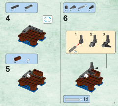 LEGO 79016 instructions page 7 – build guide