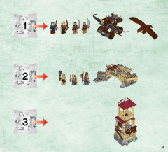 LEGO 79017 instructions page 3 – build guide
