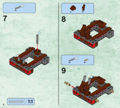 LEGO 79017 instructions page 8 – build guide