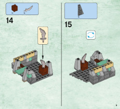 LEGO 79017 instructions page 9 – build guide