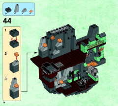 LEGO 79018 instructions page 74 – build guide