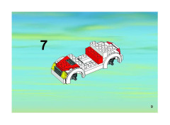 LEGO 7902 instructions page 9 – build guide