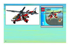LEGO 7903 instructions page 2 – build guide