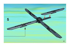 LEGO 7903 instructions page 43 – build guide