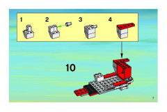 LEGO 7903 instructions page 7 – build guide