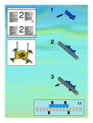 LEGO 7905 instructions page 2 – build guide