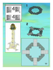 LEGO 7905 instructions page 39 – build guide