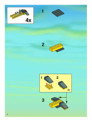 LEGO 7905 instructions page 6 – build guide