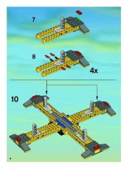 LEGO 7905 instructions page 8 – build guide