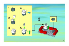 LEGO 7905 instructions page 15 – build guide
