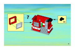 LEGO 7905 instructions page 19 – build guide