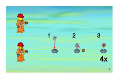LEGO 7905 instructions page 3 – build guide