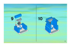 LEGO 7905 instructions page 9 – build guide