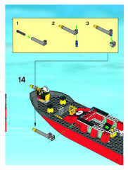 LEGO 7906 instructions page 13 – build guide