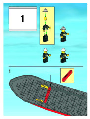 LEGO 7906 instructions page 3 – build guide