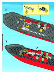 LEGO 7906 instructions page 7 – build guide