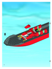 LEGO 7906 instructions page 8 – build guide