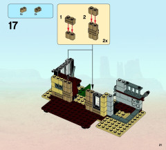 LEGO 79109 instructions page 21 – build guide