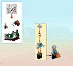 LEGO 79109 instructions page 2 – build guide