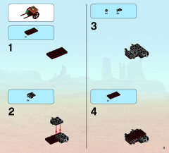 LEGO 79109 instructions page 3 – build guide