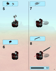 LEGO 79110 instructions page 9 – build guide